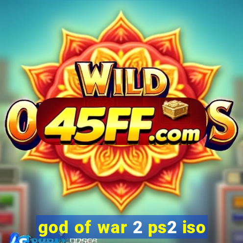 god of war 2 ps2 iso